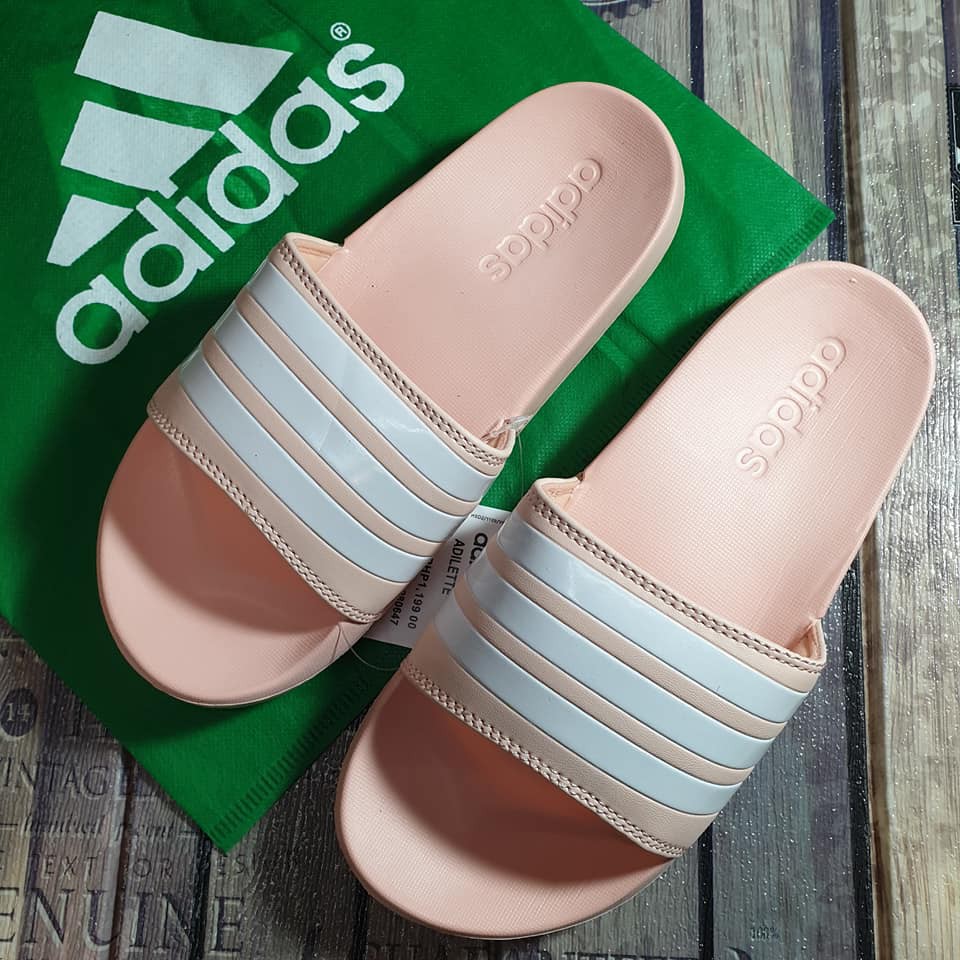 Female 2024 adidas slippers