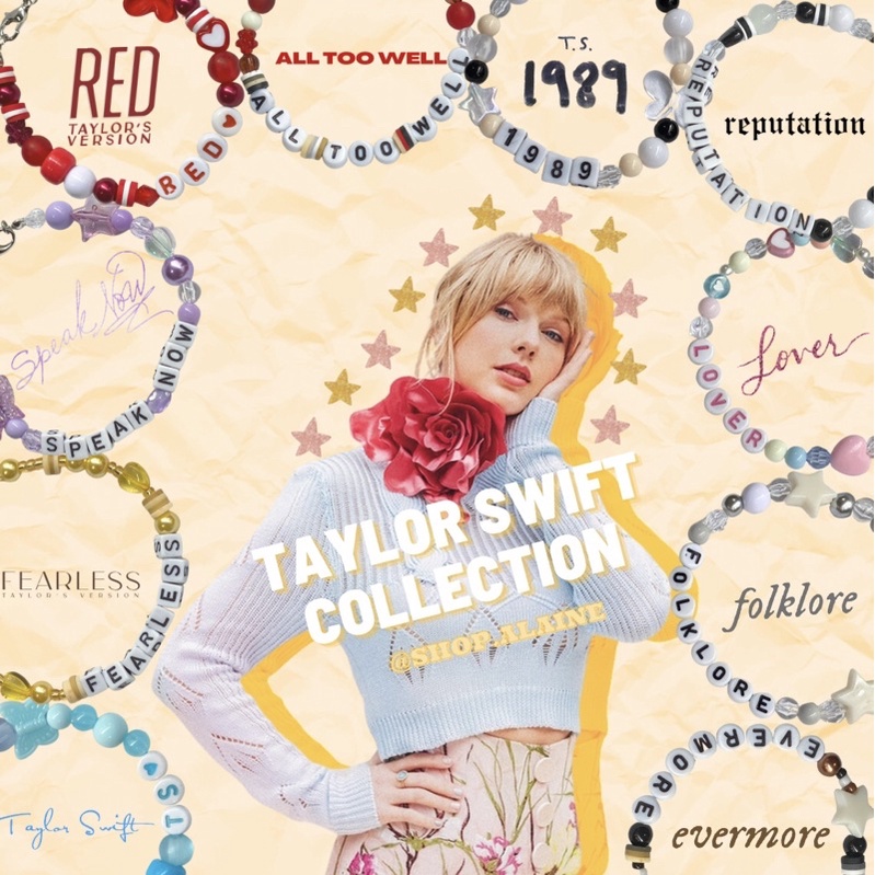 Taylor Swift Album Bracelets 