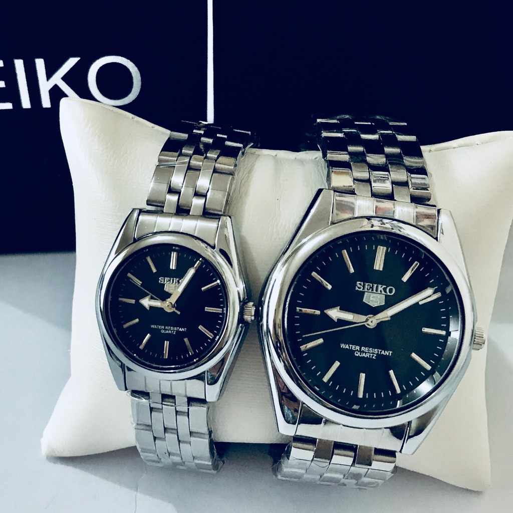 Seiko stainless on sale steel water resistant