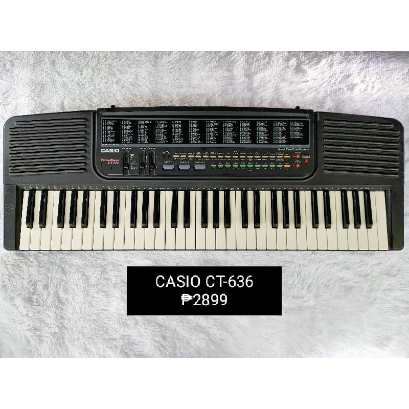 Casio 636 keyboard new arrivals