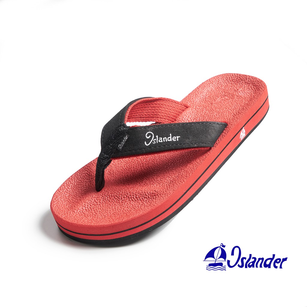 Islander on sale slippers red