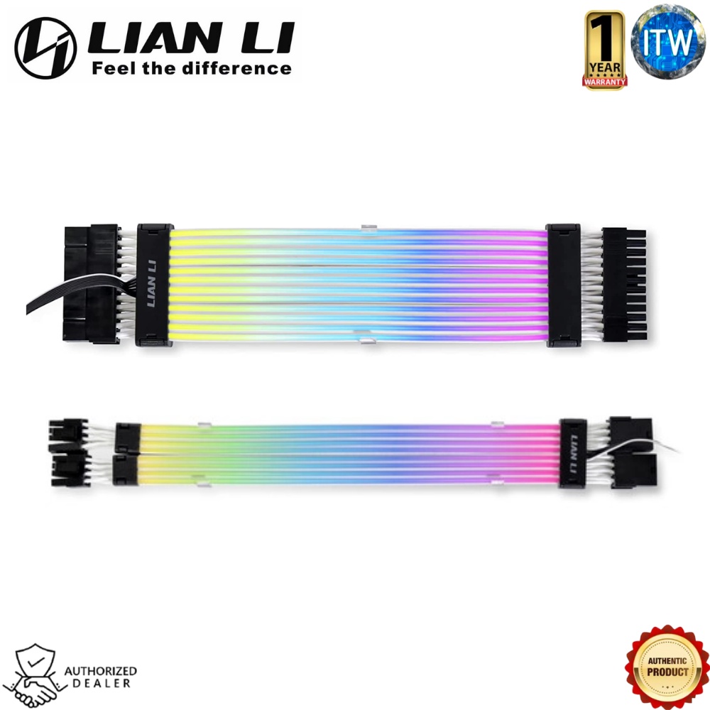 Lian Li Strimer Plus V2, Addressable 5v A-RGB Power Extesion Cable