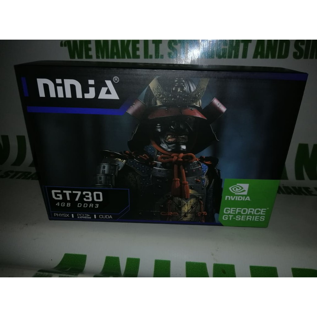 Ninja NVIDIA GT730 4GB DDR3 128-bit Low Profile PCI-E Video Card HDMI DVI  VGA