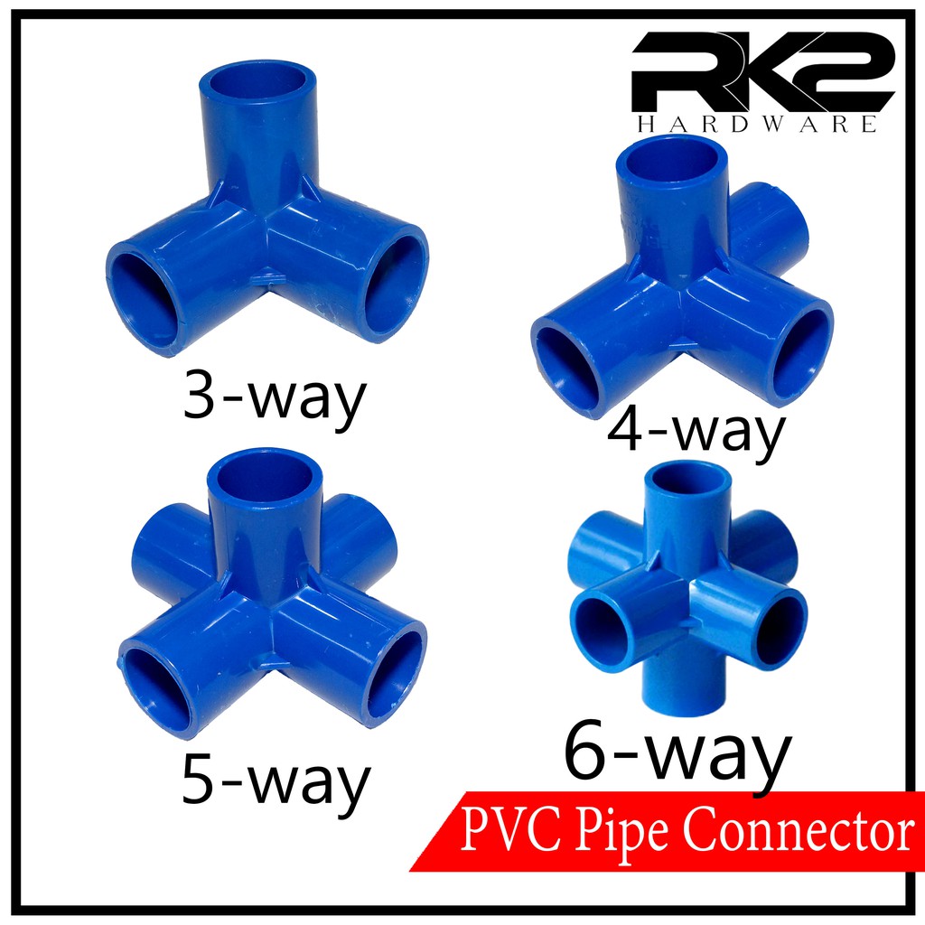 5 way pvc store pipe connector