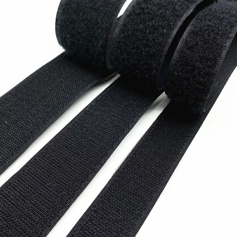 Velcro Magic Tape, 1 inch and 2 inches Black and white Magic tape Sold Per  yard, continuous length