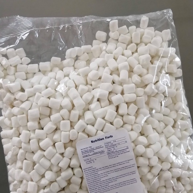 Mini white marshmallow