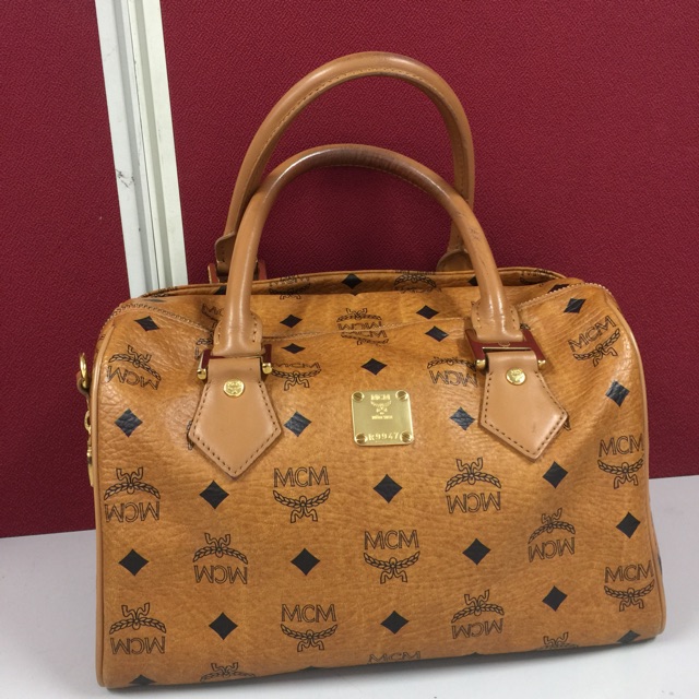 Original MCM cognac preloved