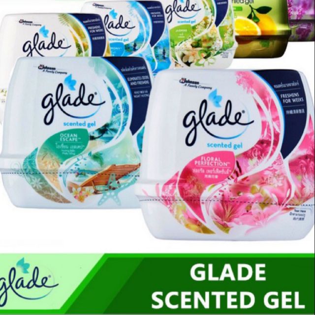 Glade scented online gel