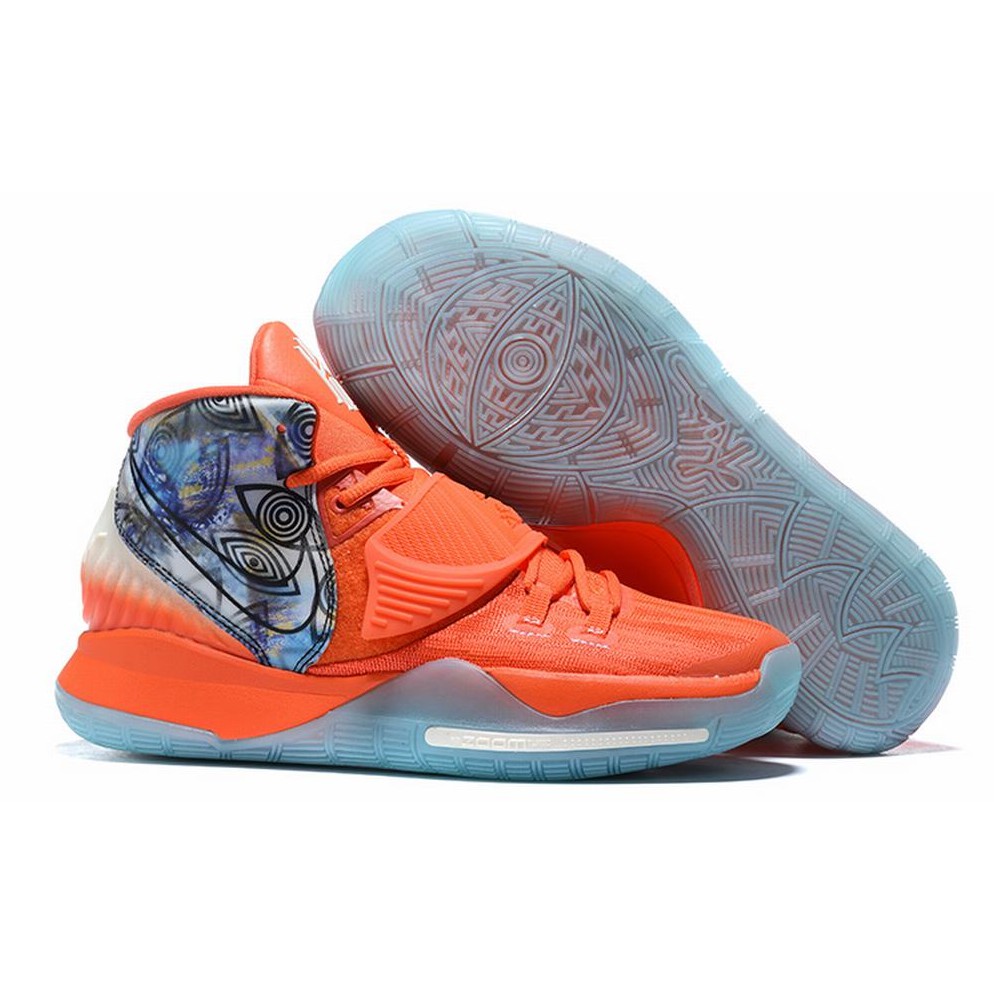 Kyrie irving shoes outlet orange and blue