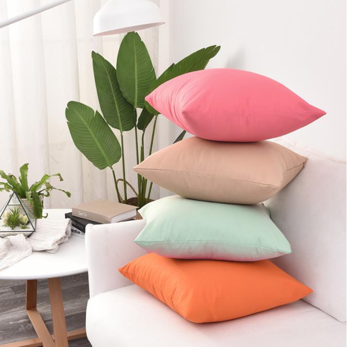 Plain throw sale pillows in bulk