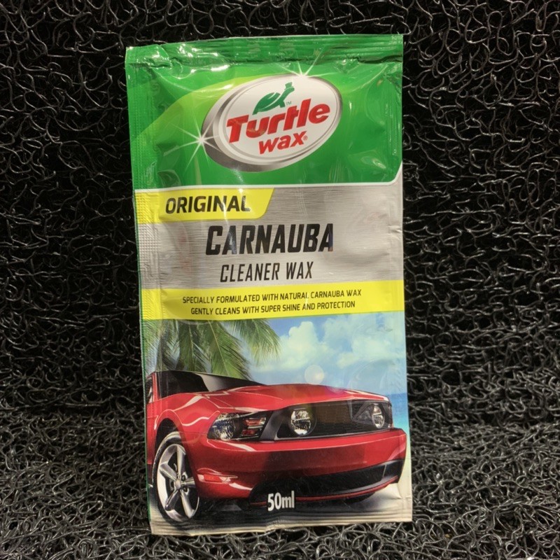 Turtle Wax Carnauba Cleaner Wax 50mL Sachet A-2804