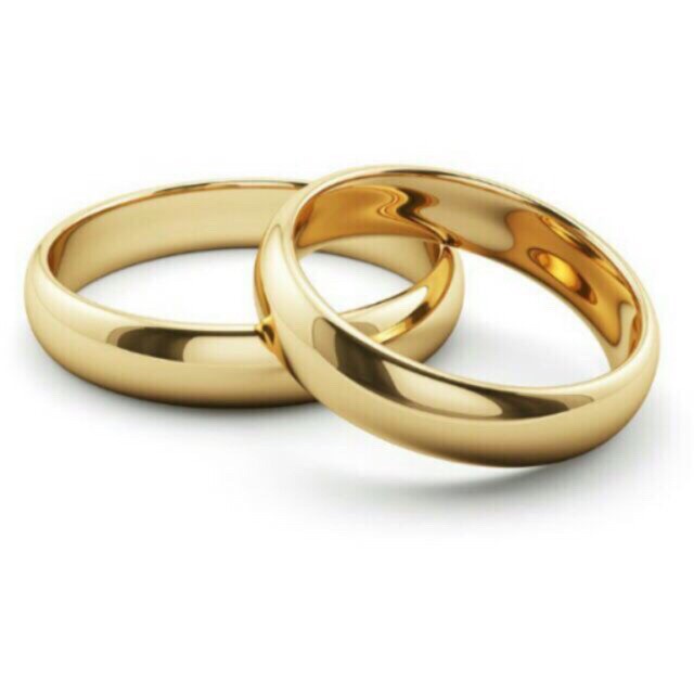 Gold ring deals stainless steel