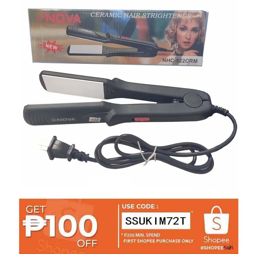 Nova 522 hair clearance straightener