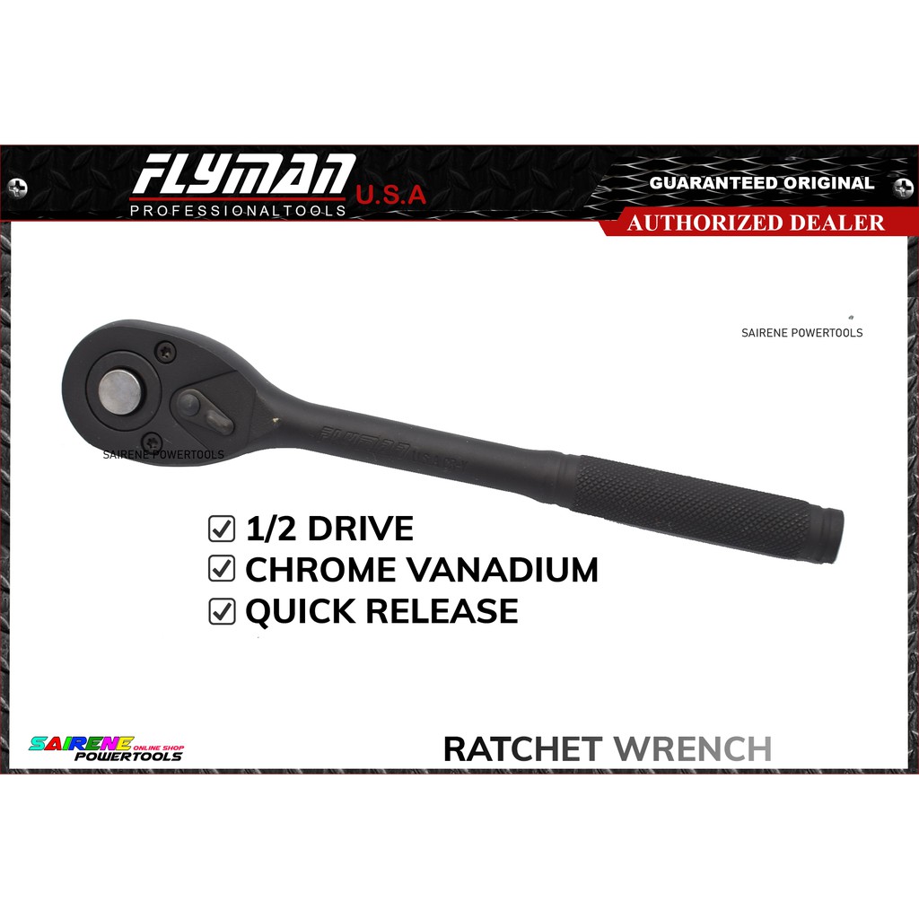 COD FLYMAN 1 2 drive Ratchet wrench Shopee Philippines