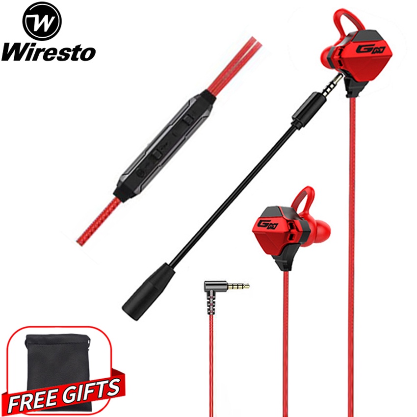 Wiresto discount gaming earphone