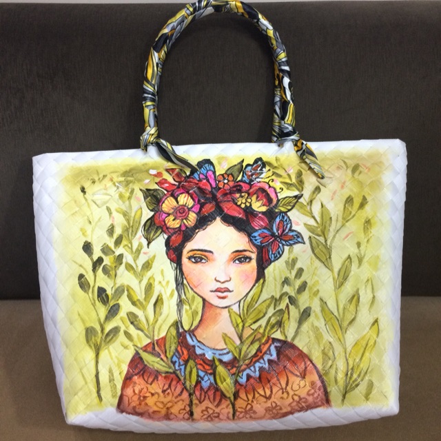 Bayong bag painting sale