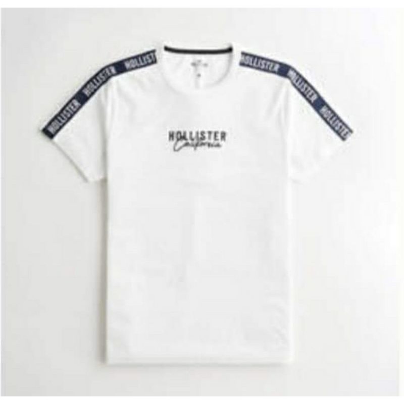 Hollister Logo Graphic Tee Original Shopee Philippines