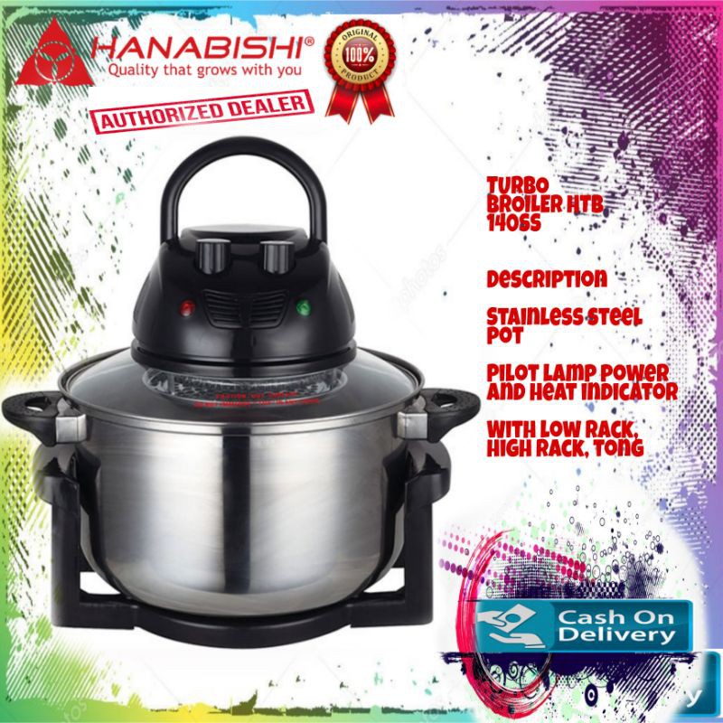 hanabishi turbo broiler htb 140ss