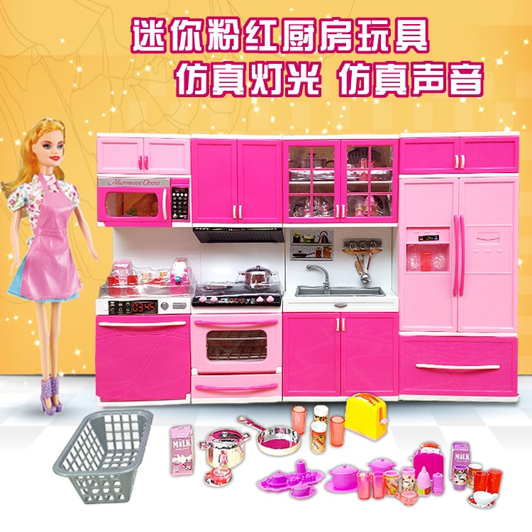 Barbie 2024 girl kitchen