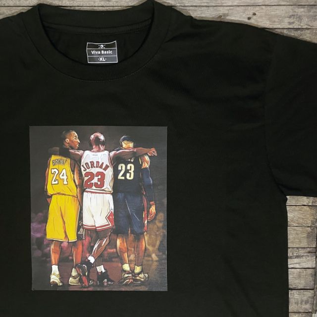 Lebron kobe and jordan hot sale shirt