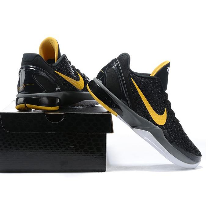 Black and yellow basketball 2024 shoes