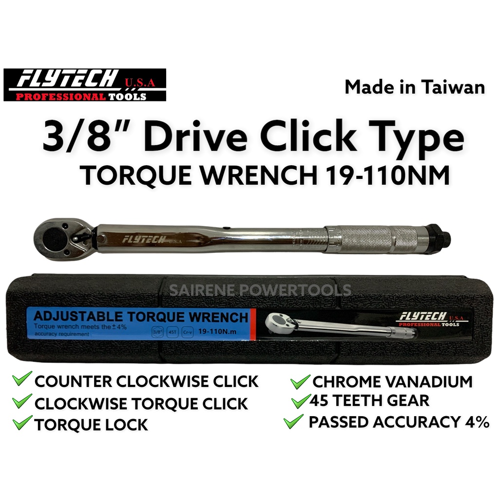 Toledo Torque Wrench 3/8 Drive