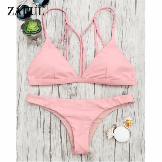 Zaful store pink swimsuit