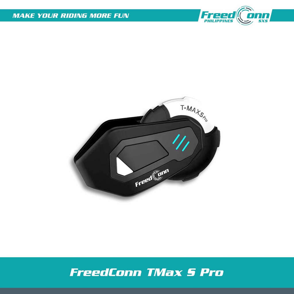 Freedconn TMAX S PRO Motorcycle Helmet Bluetooth Intercom Shopee