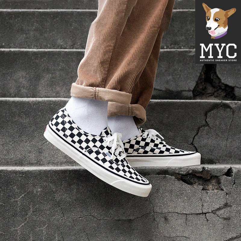 Vans authentic anaheim checkerboard sale