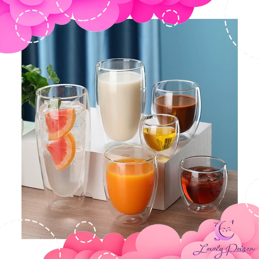 Cute Water Glass Transparent Mug Drinking Glasses With Handgrip 3d Lid  Cartoon Strawberry Borosilicate Cup Juice Drinkware - Buy Heat Resistant