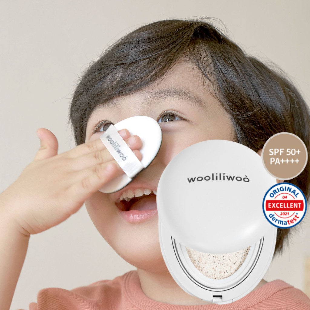 wooliliwoo] Egg Sun Cushion SPF 50 PA+++ for kid and baby | Shopee