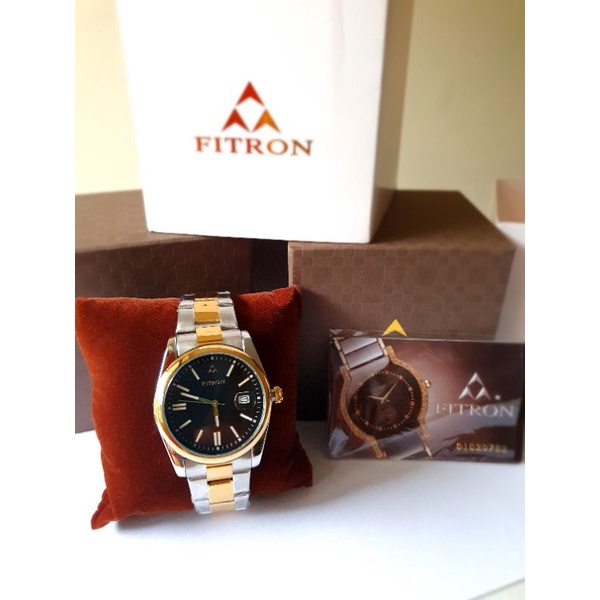 Fitron watch stainless online steel back