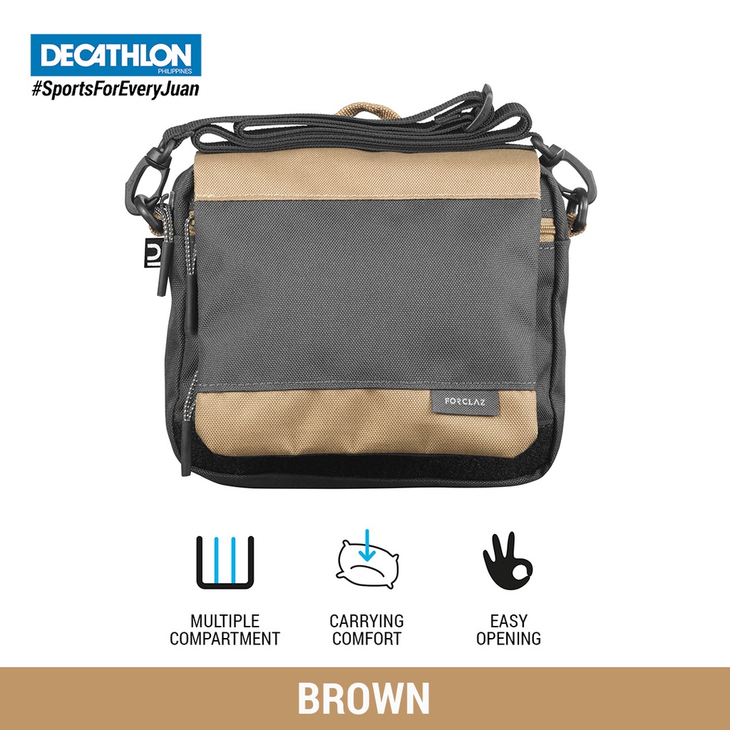 Decathlon Forclaz Multi Pocket Bag Travel Shopee Philippines