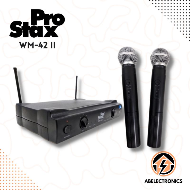 PROSTAX WM 42 II Professional Wireless Microphone Shopee Philippines