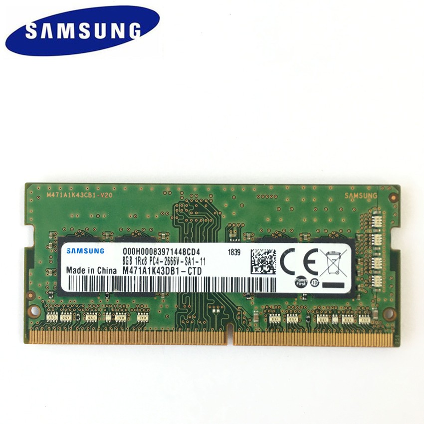 Samsung Laptop RAM 8GB 16GB 32GB DDR4 PC4 3200MHz 260-Pin