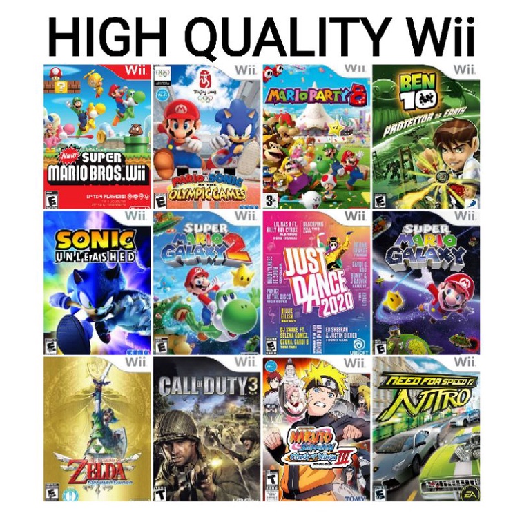 Games best sale for wii