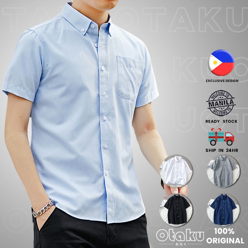 OTAKU Polo For Men Cotton Linen Chinese Collar 4/3 Sleeve Men Shirt Stand  Collar Casual Polo Shirt