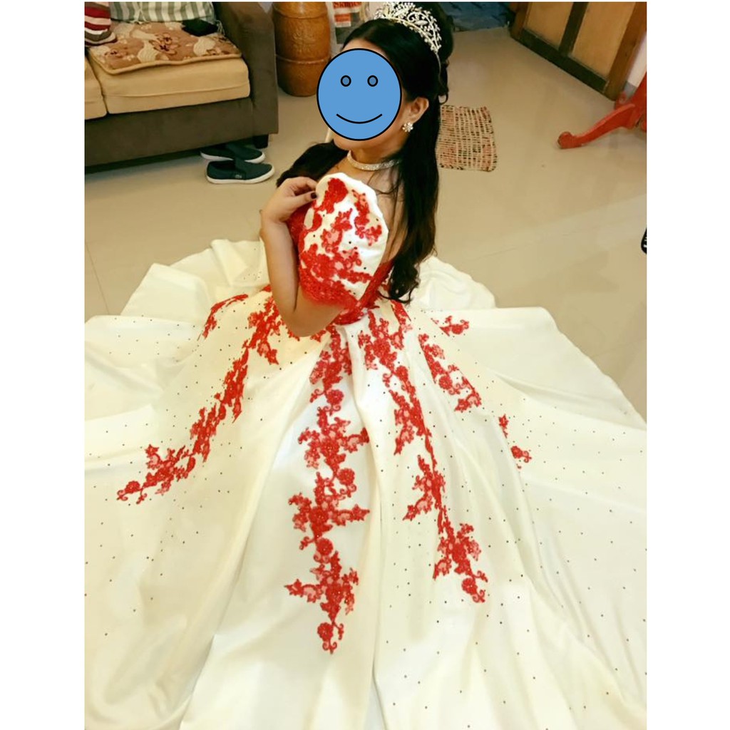 Flores de mayo store gown