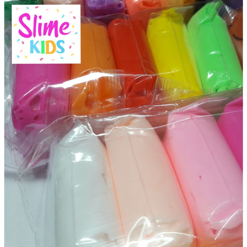 Slime with air sales dry clay