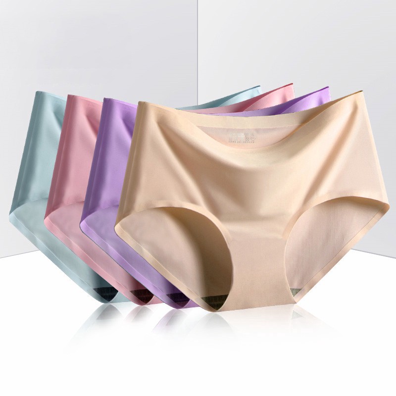 Catwalk Premium Quality Ice-silk Ladies Seamless Panty Women Underwear
