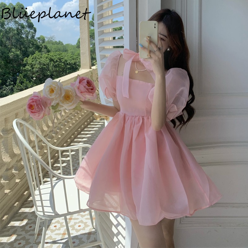 Cute pastel hot sale pink dress