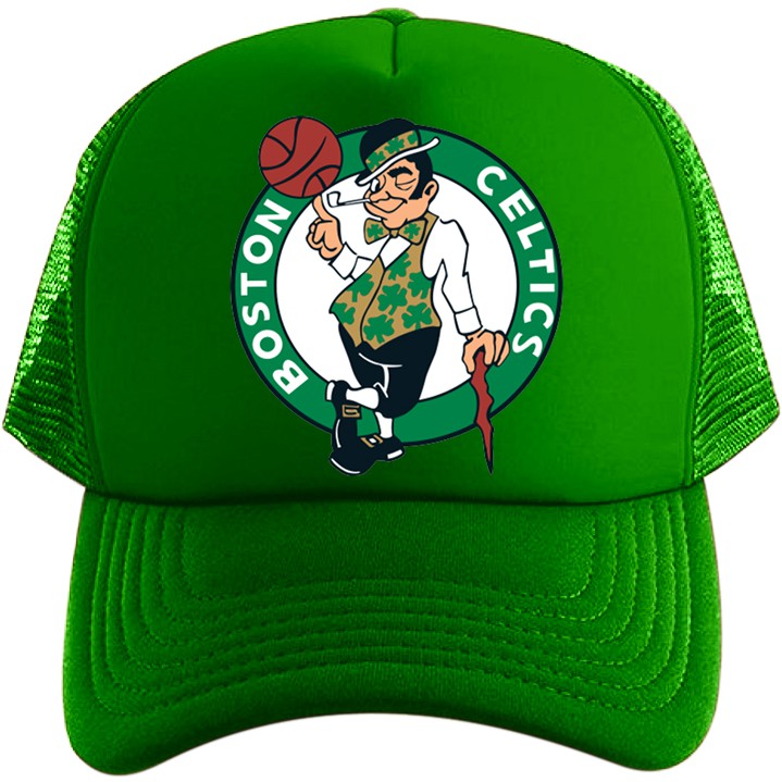 Boston celtics hot sale trucker cap