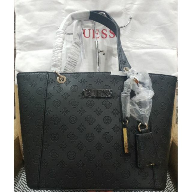 Guess kamryn outlet logo tote