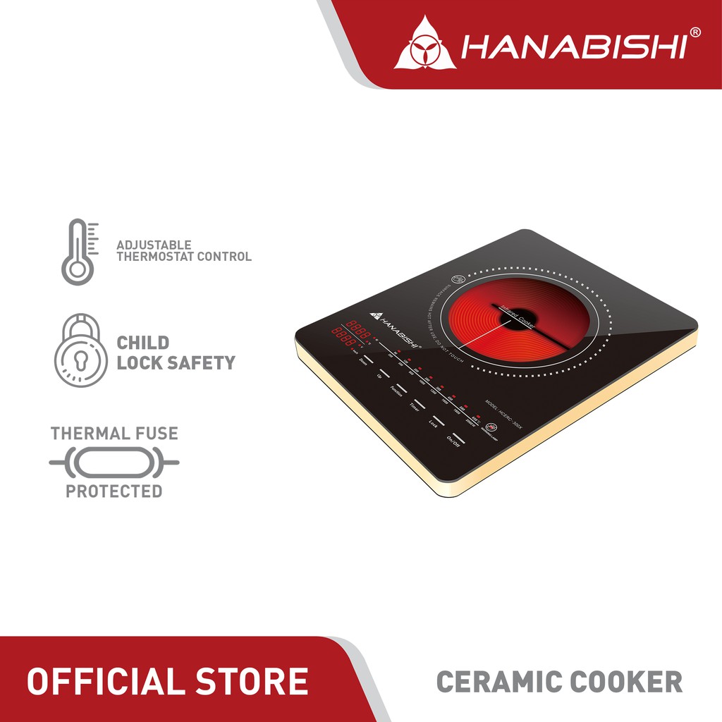 Hanabishi ceramic deals cooker manual