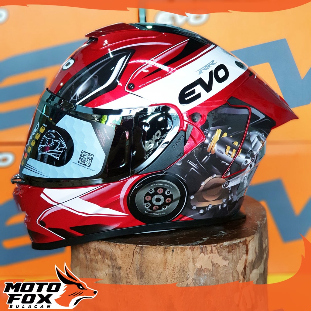 New evo hot sale helmet design