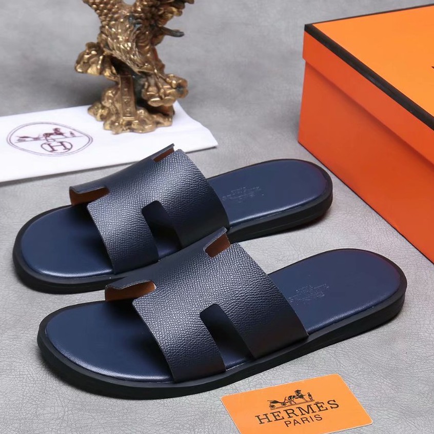 Hermes hot sale mens slides