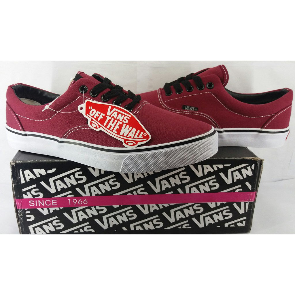 Vans off the wall shoes clearance maroon