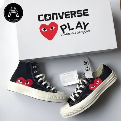 Cdg play best sale converse price