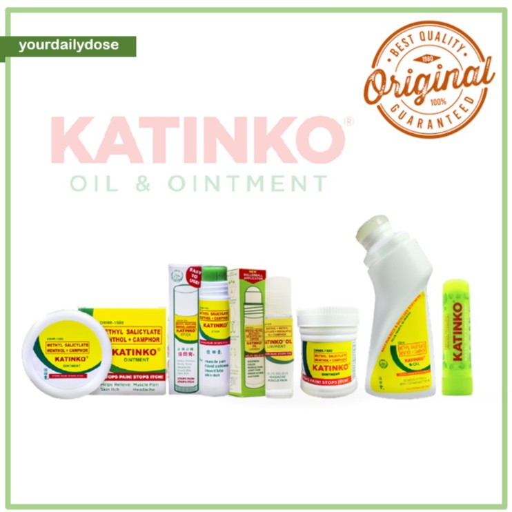 KATINKO 10G / 30G / ROLL ON / STICK / LINIMENT 35ML / LINIMENT