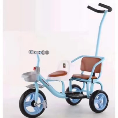 Twin bike for kids 2 Seater kid Tricycle for baby Children Double Soft seat Bicycle Two seater bike Shopee Philippines